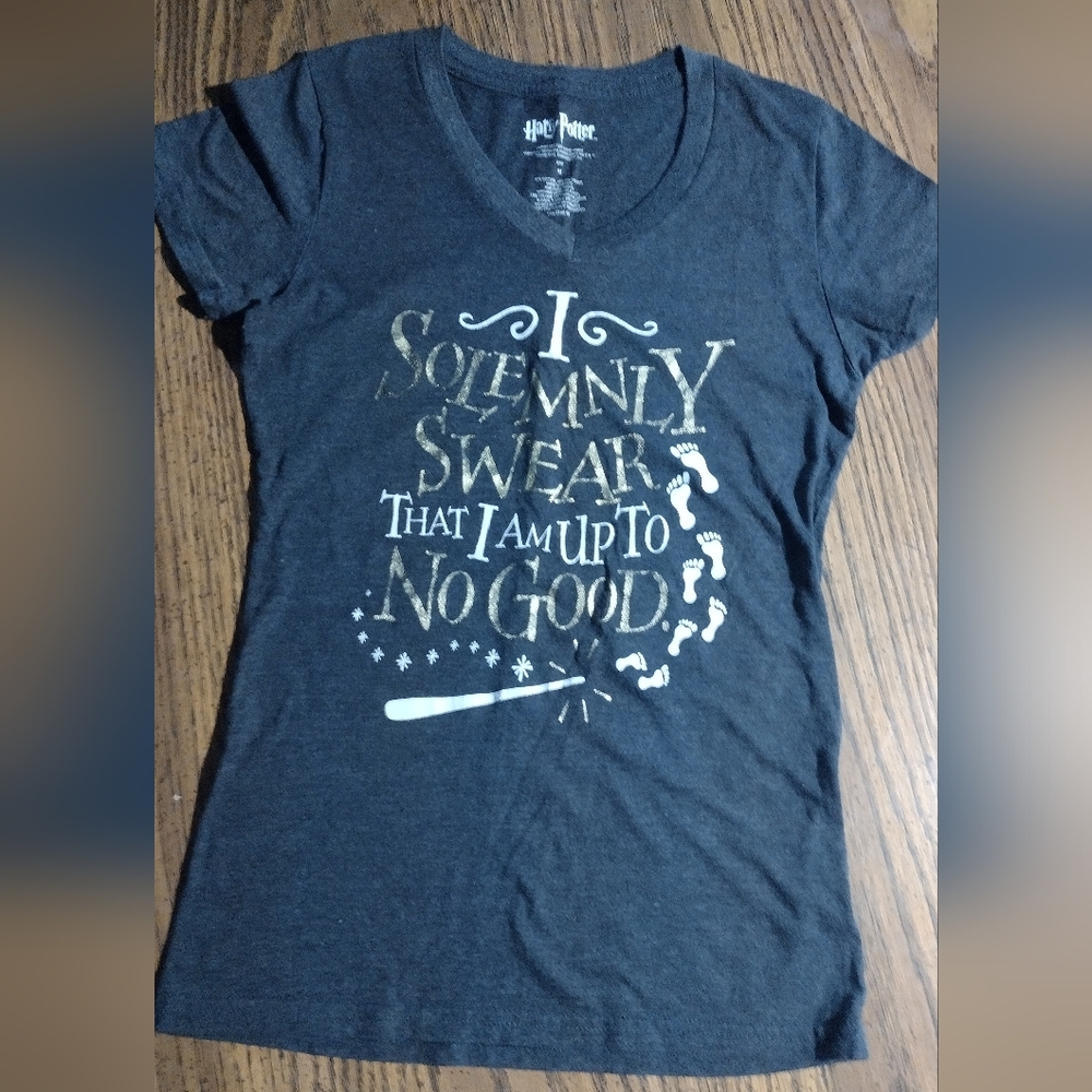 Warner Bros. Dark Gray Harry Potter Tee